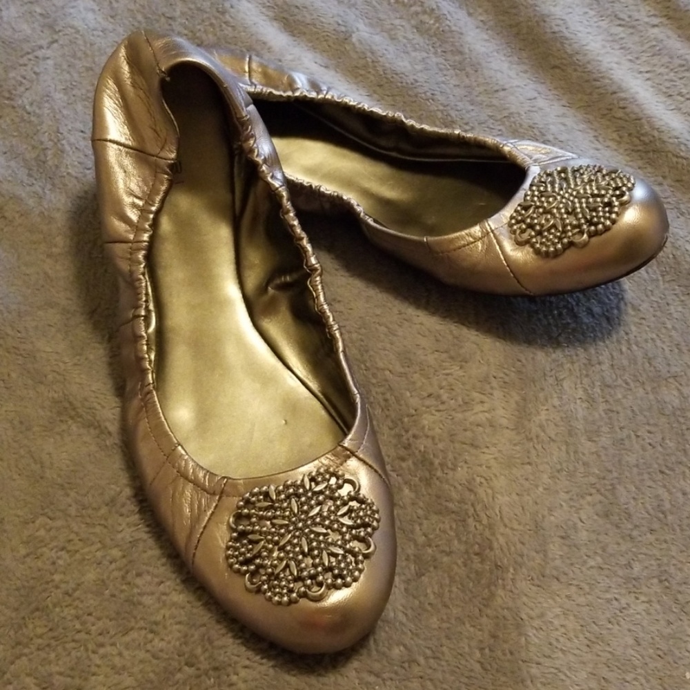 Tahari Brand Valerie  leather flats